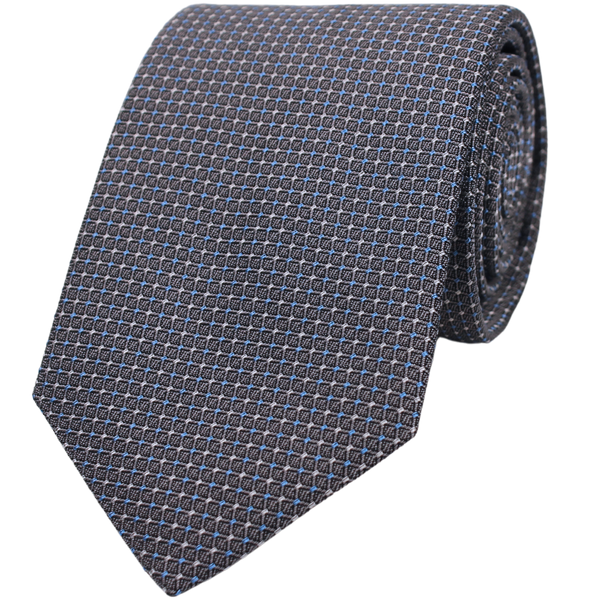 Grey Woven Micro Neat