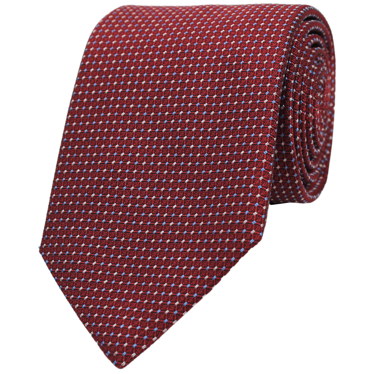 Red Woven Micro Neat