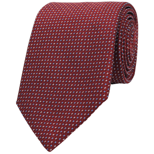 Red Woven Micro Neat
