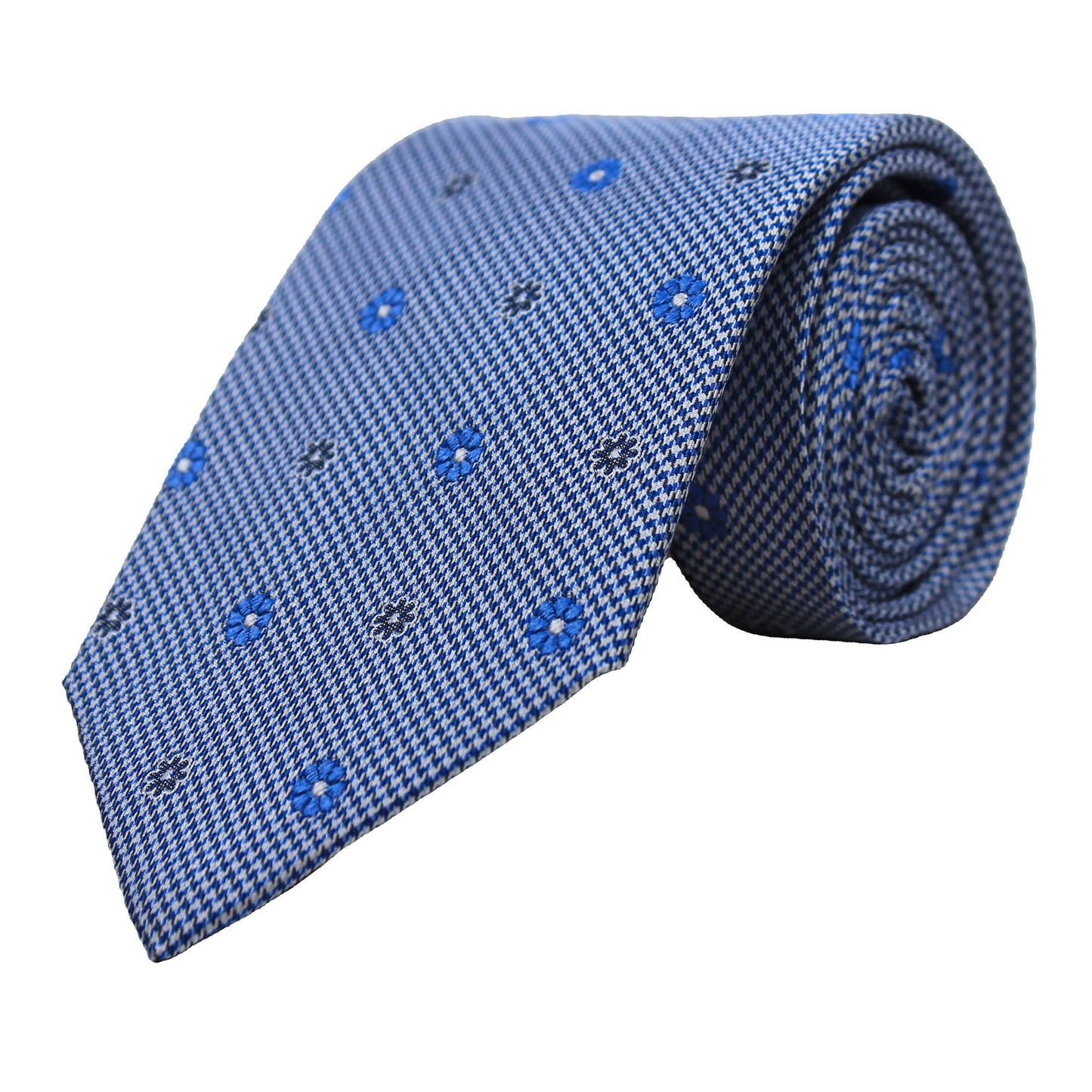 Blue Woven Neat