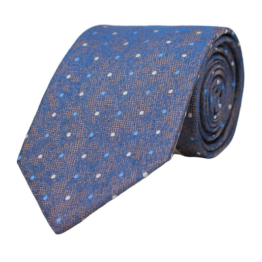 Tan Woven Dot
