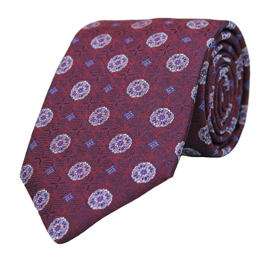 Burgundy Woven Neat