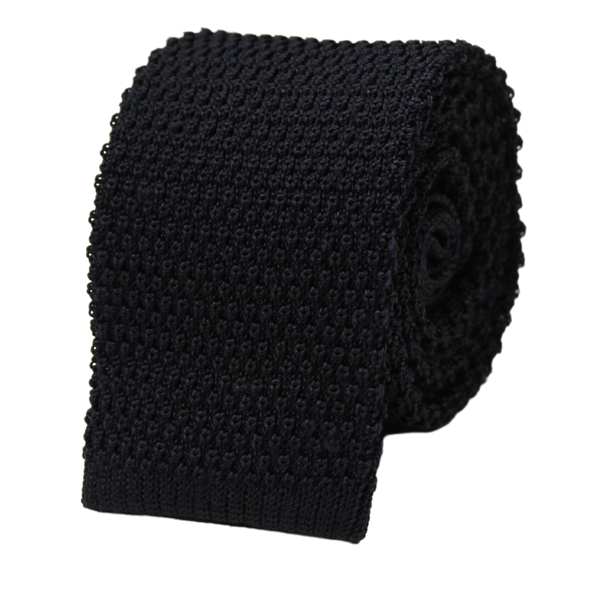 Black Square Bottom Knit