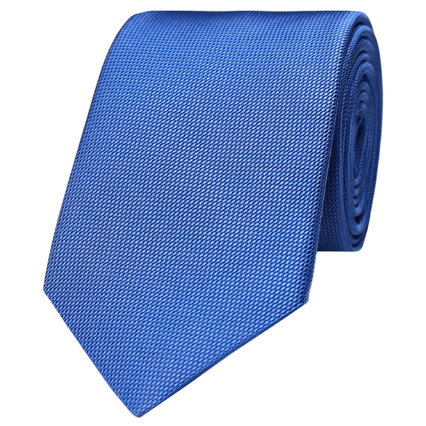 Blue Woven Textured Solid