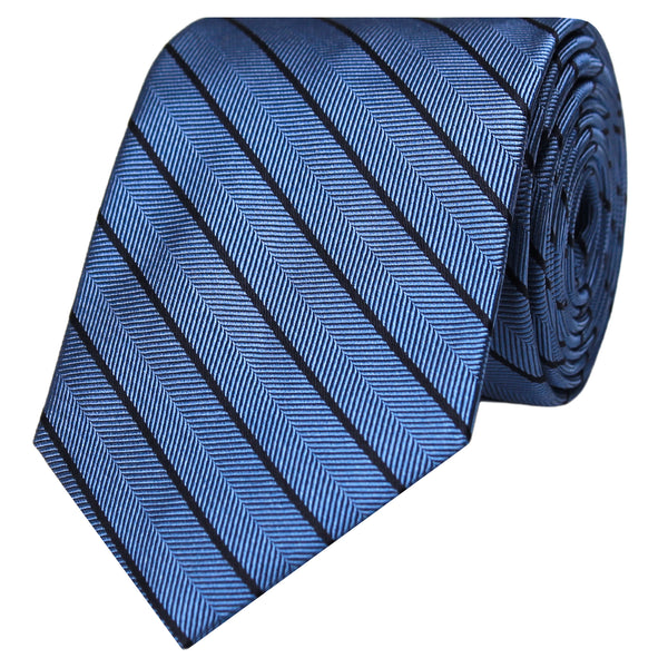 Blue Woven Stripe